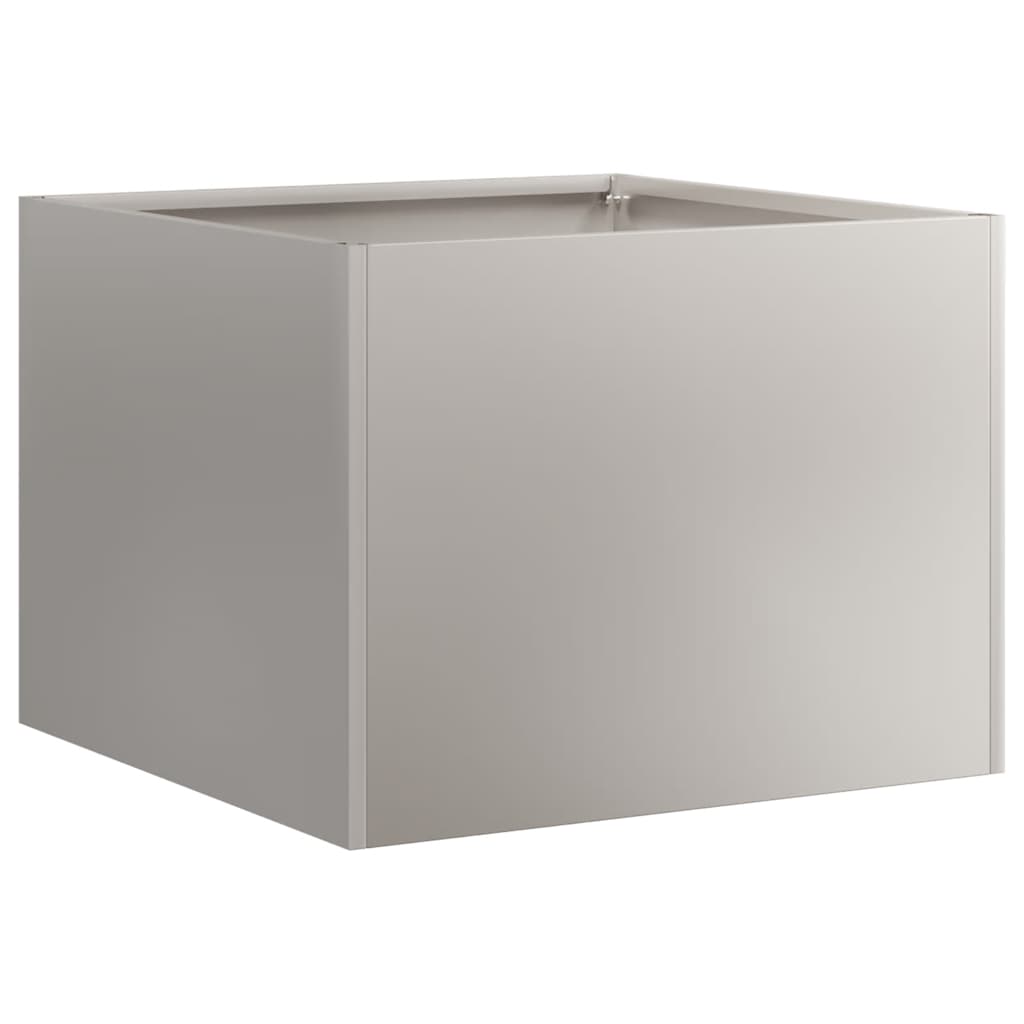 vidaXL Ζαρντινιέρα Σκουριασμένο 40x40x30εκ. Ατσάλι Σκληρυθέν στον Αέρα