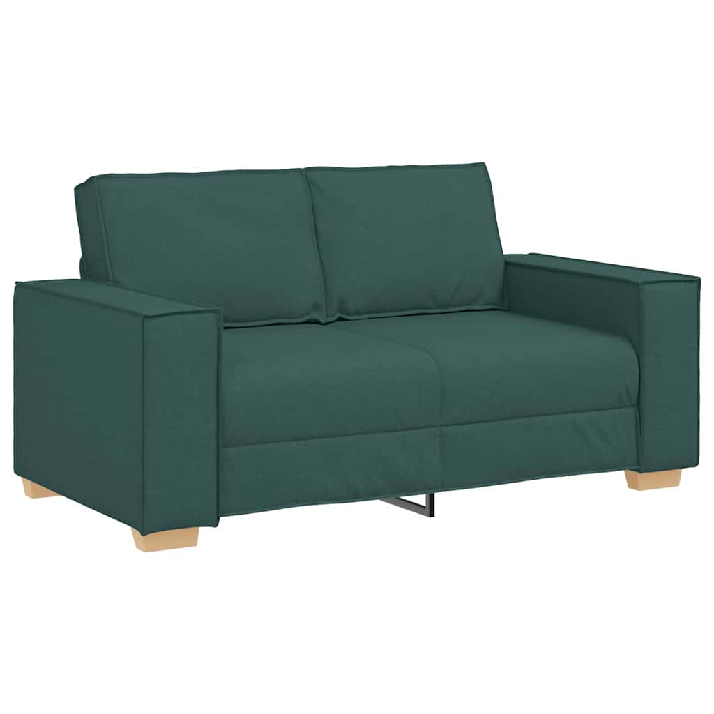 vidaXL Καναπές 3 pcs Σκούρο Πράσινο 220 x 80 x 84 εκ
