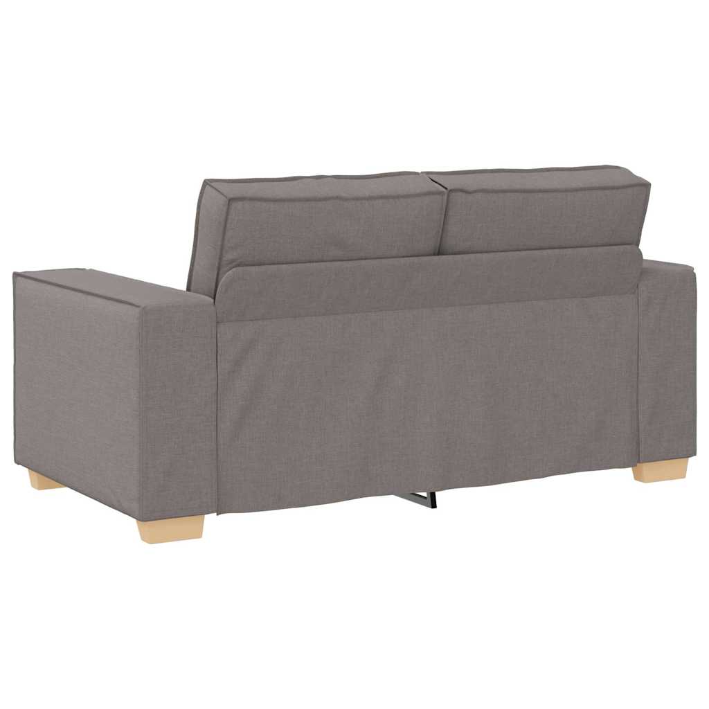 vidaXL Καναπές 3 pcs Taupe 220 x 80 x 84 εκ Ύφασμα μείγματος λινών