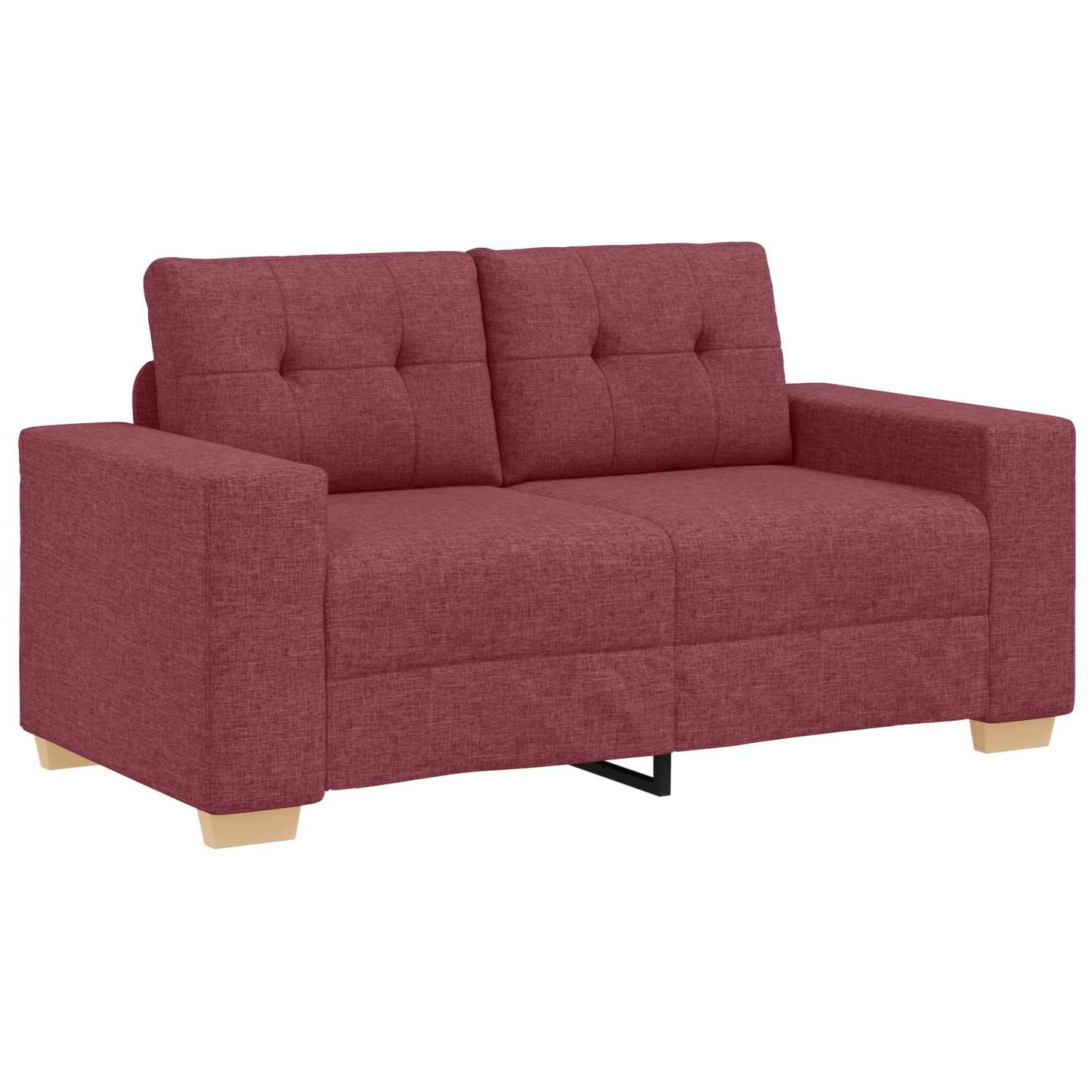 vidaXL Καναπές 3 pcs Κόκκινο Άνεμο 221 x 80 x 80 εκ