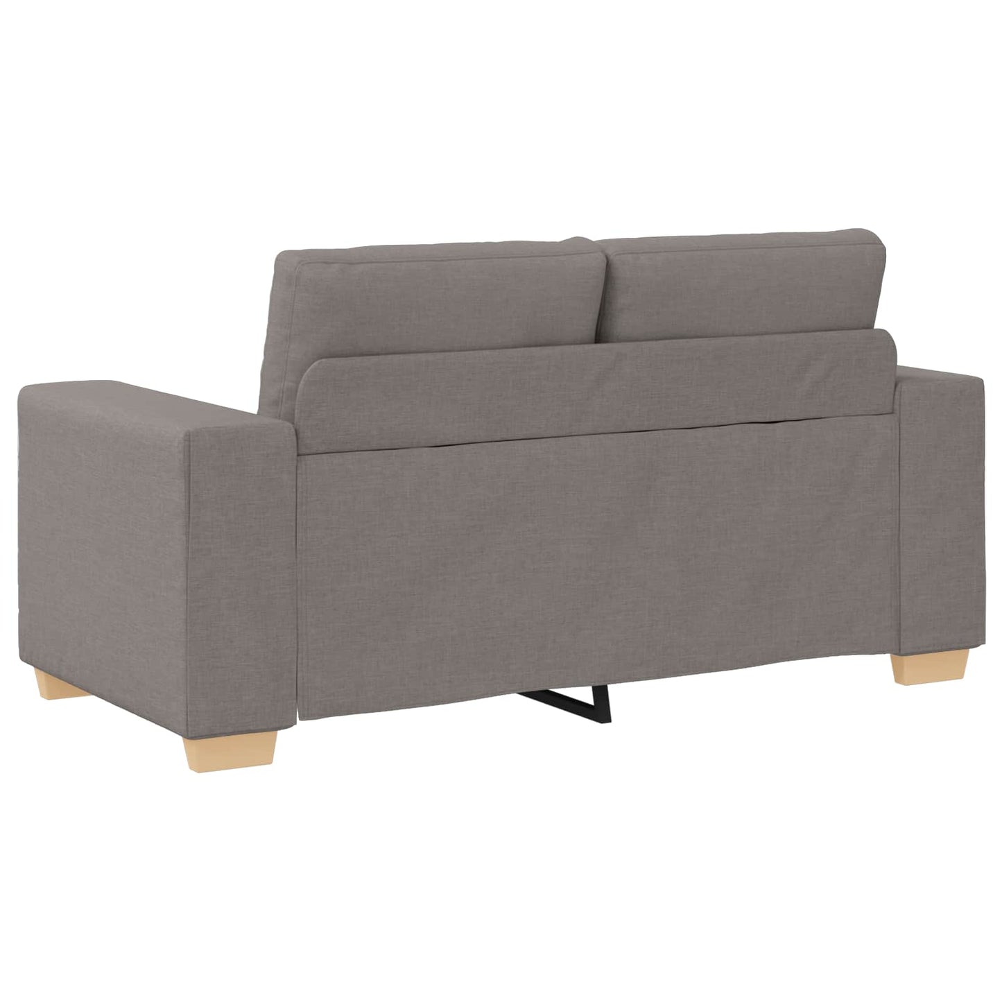 vidaXL Καναπές 3 pcs Taupe 221 x 80 x 80 εκ Ύφασμα μείγματος λινών