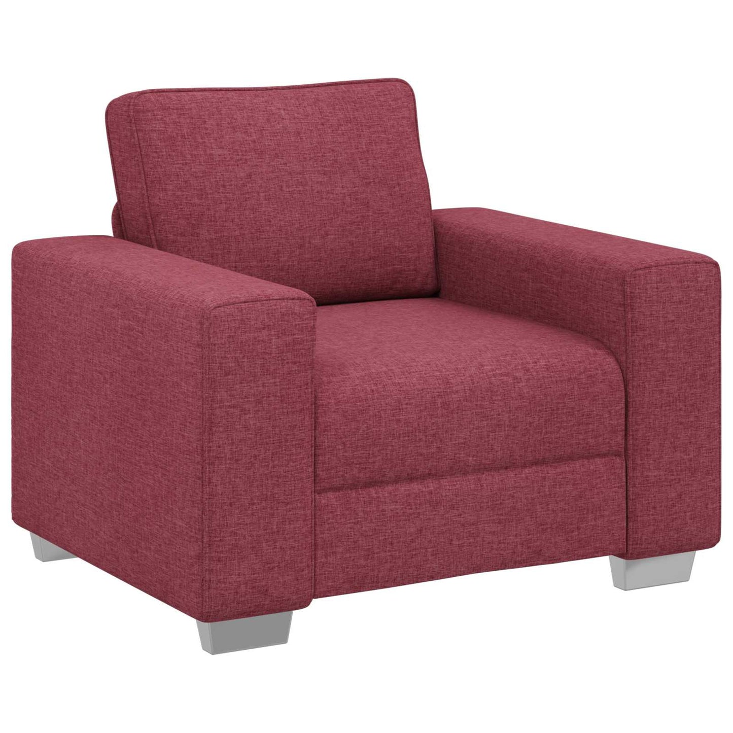 vidaXL Καναπές 3 pcs Κόκκινο Άνεμο 219 x 80 x 82 εκ