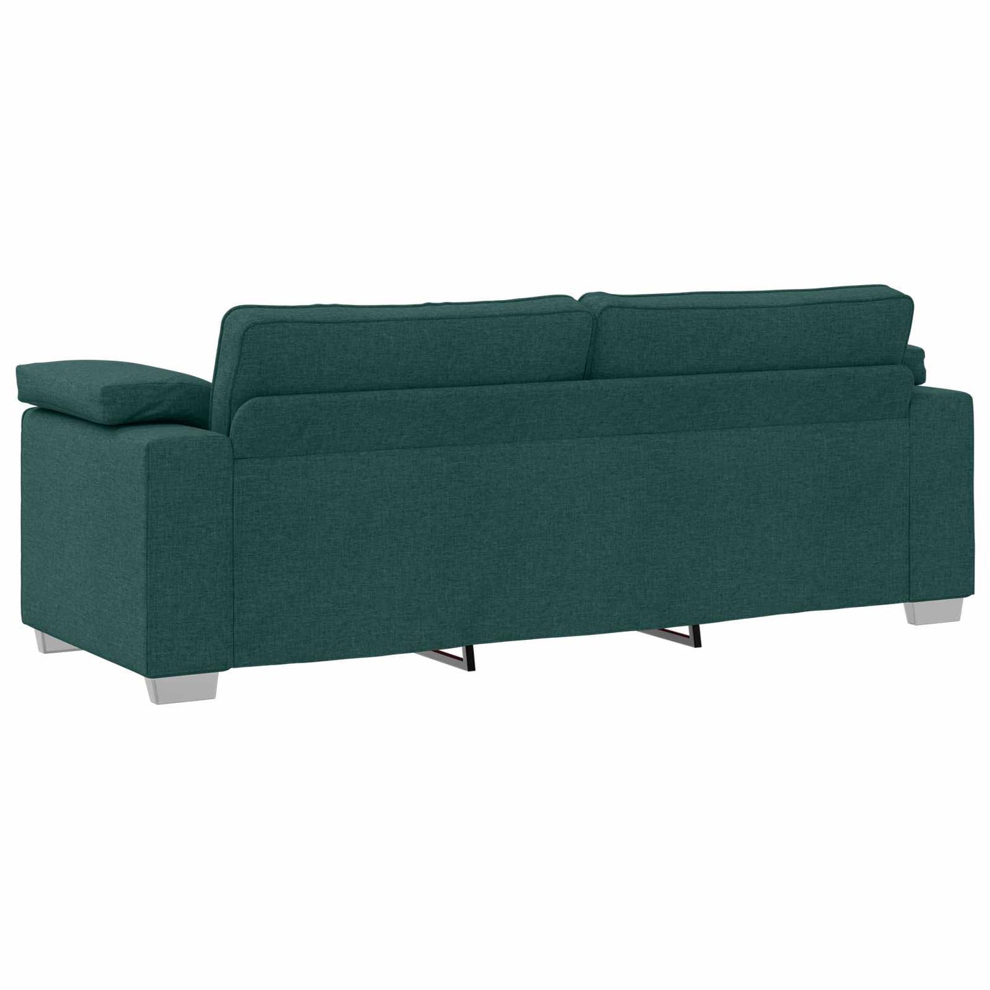 vidaXL Καναπές 3 pcs Σκούρο Πράσινο 219 x 80 x 82 εκ