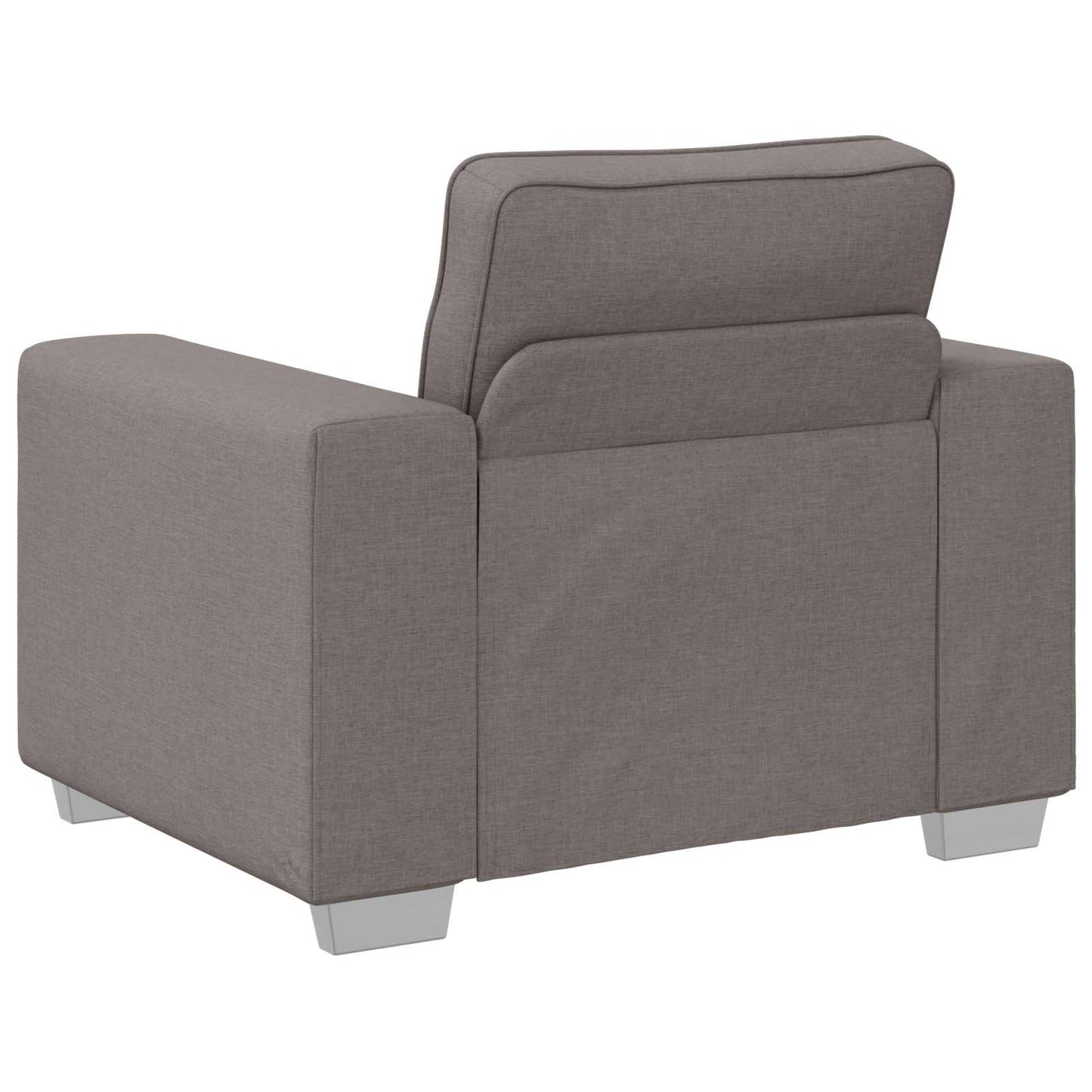 vidaXL Καναπές 3 pcs Taupe 219 x 80 x 82 εκ Ύφασμα μείγματος λινών