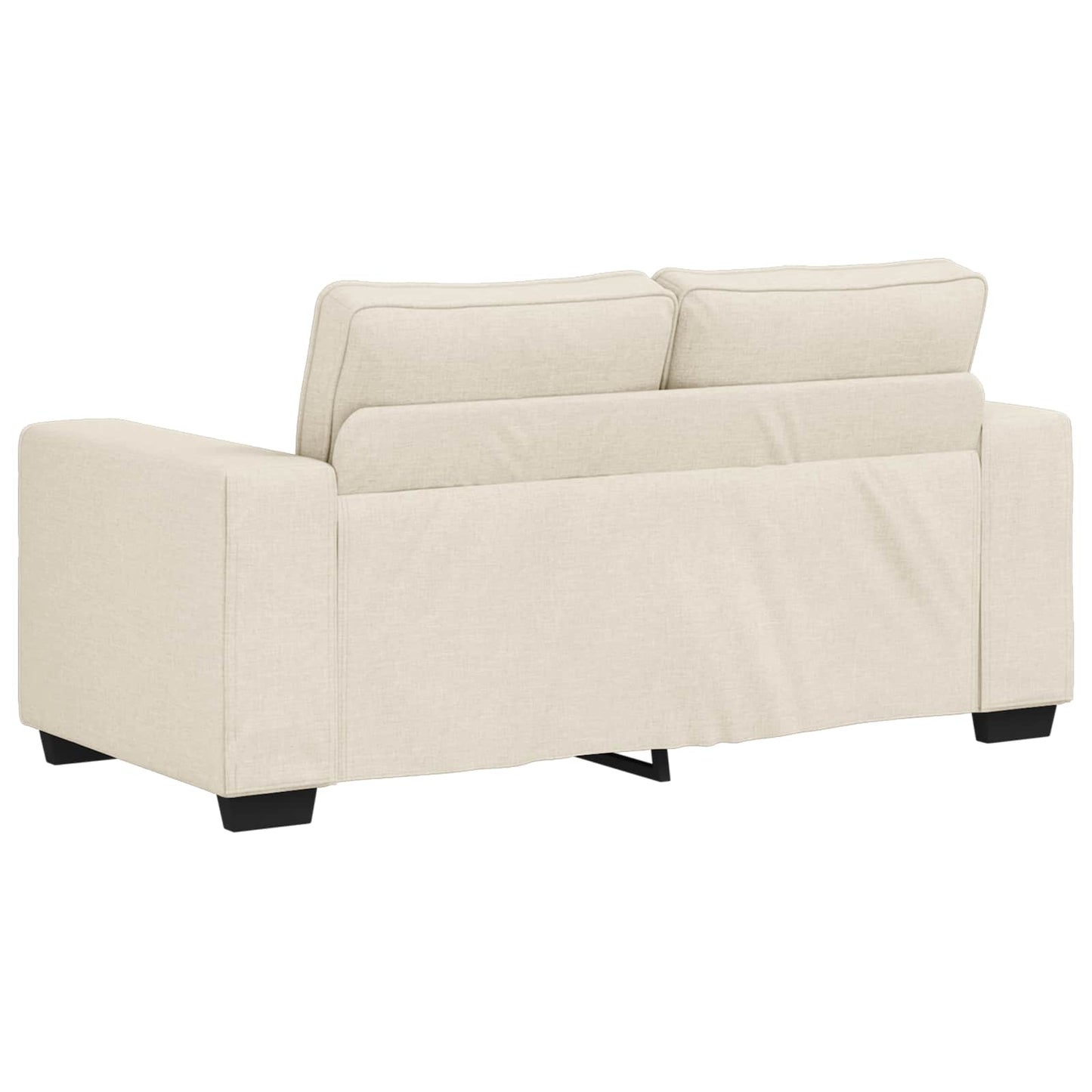vidaXL Καναπές 2 pcs Μπεζ 221 x 80 x 82 εκ Ύφασμα μείγματος λινών