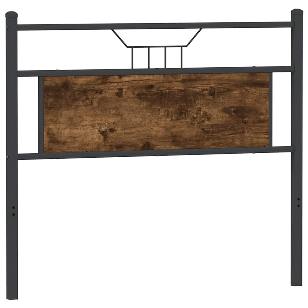 vidaXL Κεφαλάρι Καπνιστή Δρυς 107 εκ. Επεξεργασμένο Ξύλο/Ατσάλι