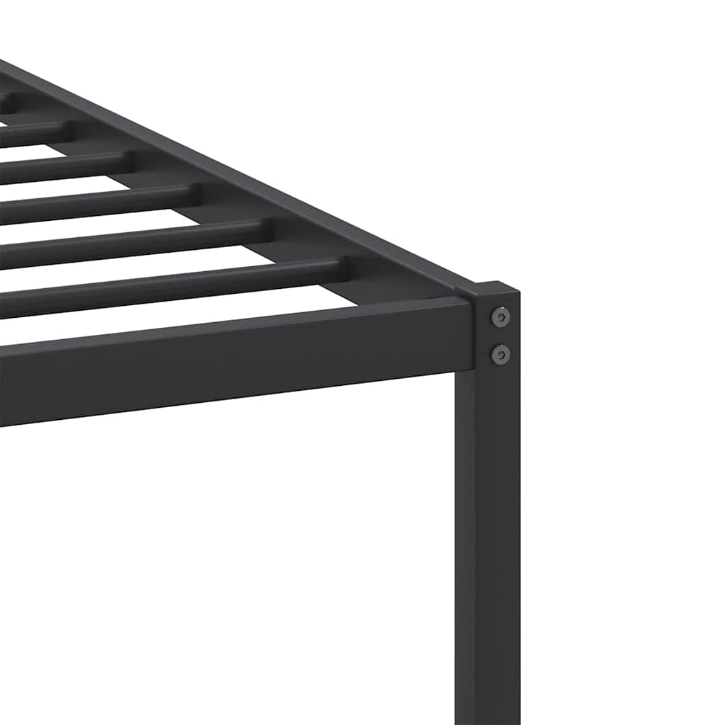vidaXL Πλαίσιο Κρεβ. Χωρ. Στρώμα Καφέ Δρυς 90x200 εκ. Επεξ. Ξύλο
