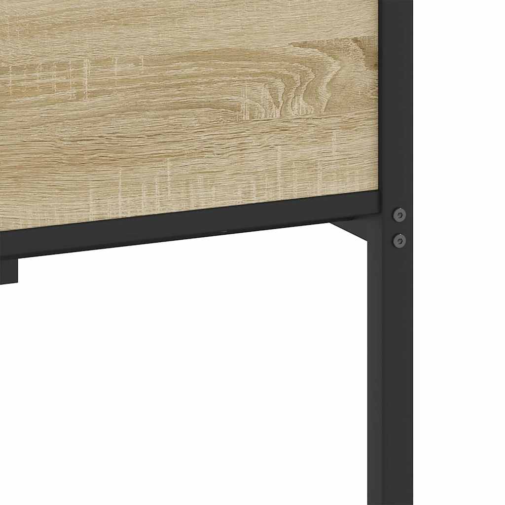 vidaXL Πλαίσιο Κρεβατιού Χωρ. Στρώμα Sonoma Δρυς 80x200εκ Επεξ. Ξύλο