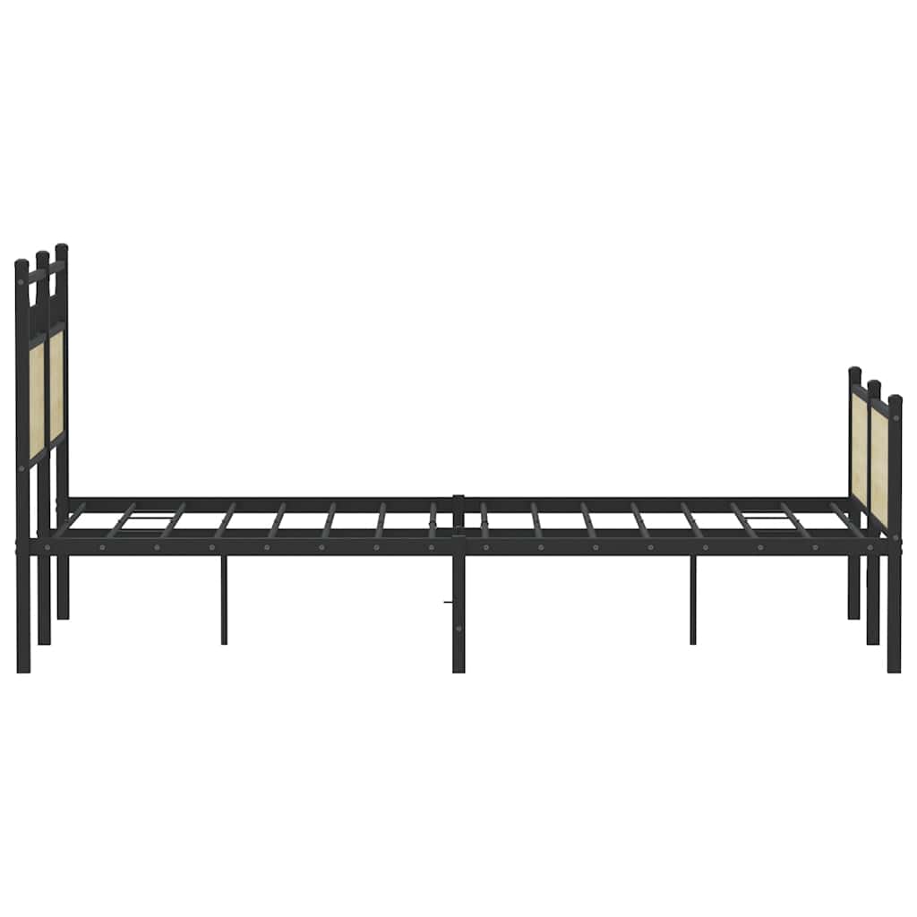 vidaXL Πλαίσιο Κρεβατιού Χωρ. Στρώμα Sonoma Δρυς 120x200εκ. Επ. Ξύλο