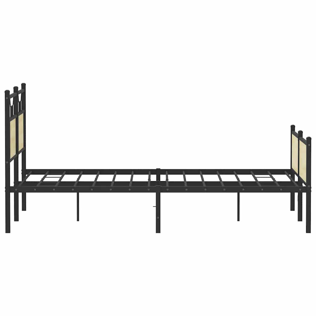 vidaXL Πλαίσιο Κρεβατιού Χωρ. Στρώμα Sonoma Δρυς 150x200εκ. Επ. Ξύλο