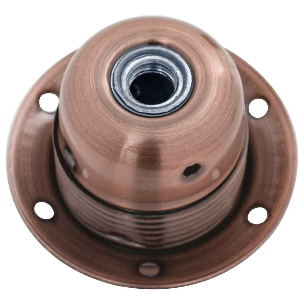 vidaXL Λαμπτήρες 2 τεμάχια Κόκκινο Χάλκινο E27