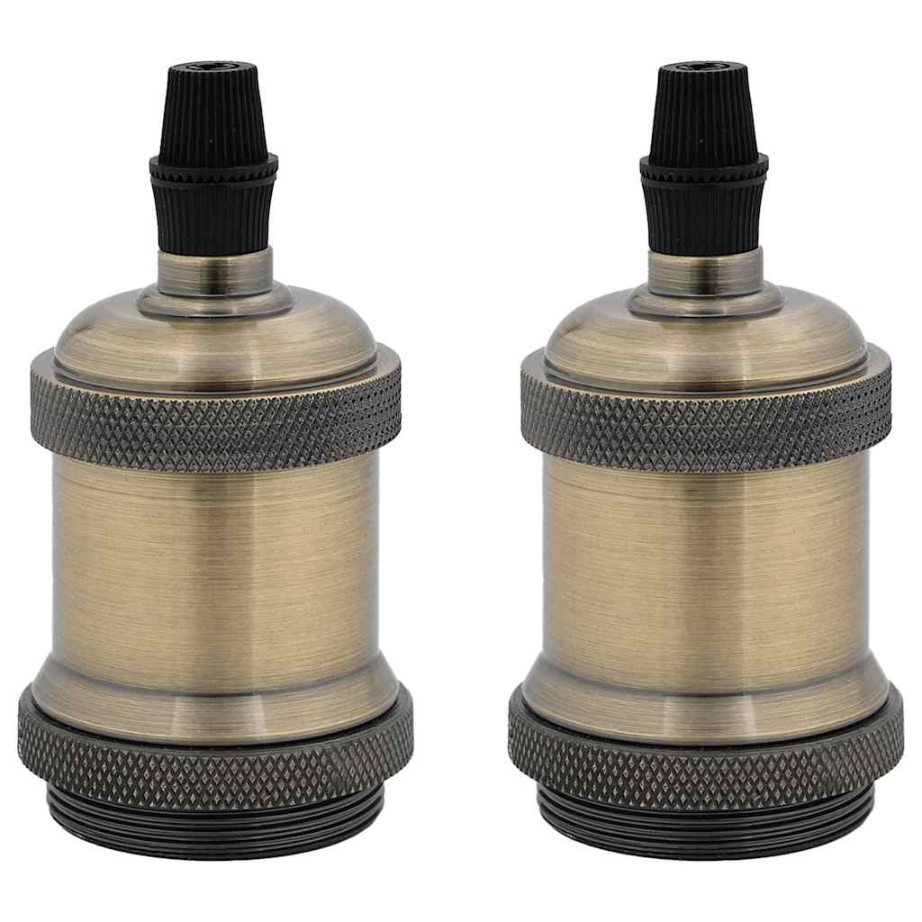 vidaXL Λαμπτήρες 2 τεμάχια Bronze E27