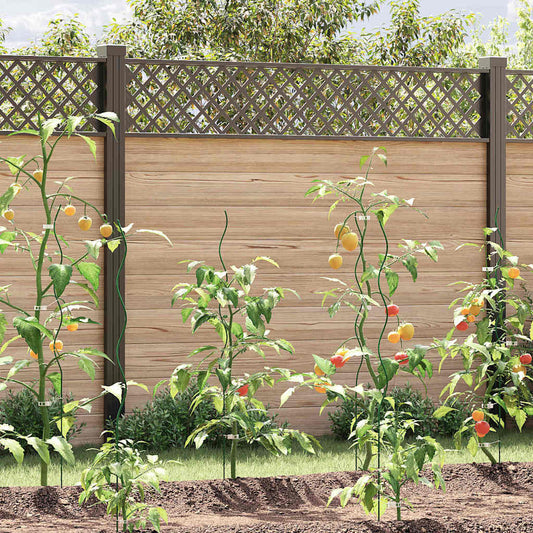 vidaXL Στηρίζουν Φυτά 20 τεμ 110 εκ Χάλυβας