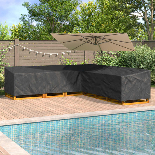 vidaXL Κάλυμμα επίπλων εξωτερικού χώρου 300 x 300 x 80 εκ.