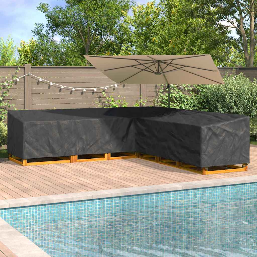 vidaXL Κάλυμμα επίπλων εξωτερικού χώρου 325 x 325 x 80 εκ.