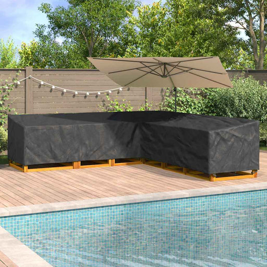 vidaXL Κάλυμμα επίπλων εξωτερικού χώρου 325 x 325 x 80 εκ.