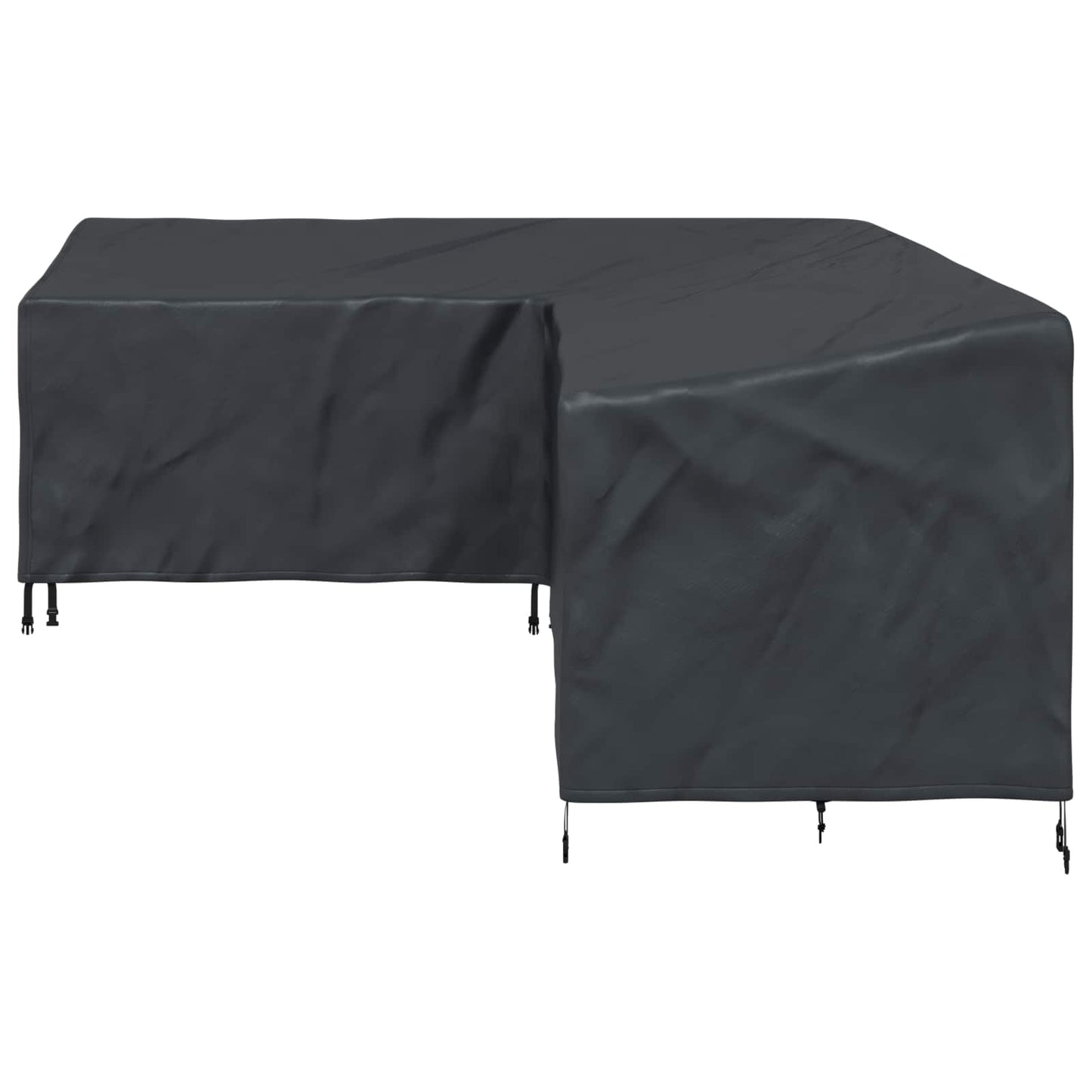 vidaXL Κάλυμμα επίπλων Μαύρο 250 x 180 x 80 εκ. Ύφασμα Oxford 210D