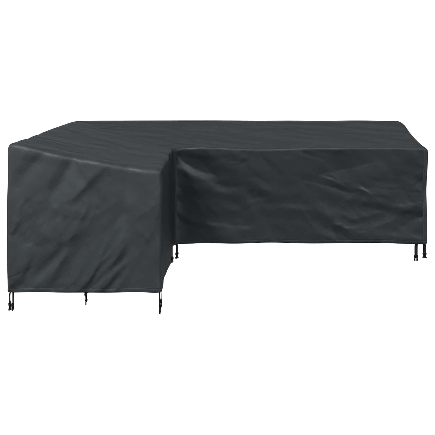 vidaXL Κάλυμμα επίπλων Μαύρο 260 x 210 x 80 cm Ύφασμα Oxford 420D