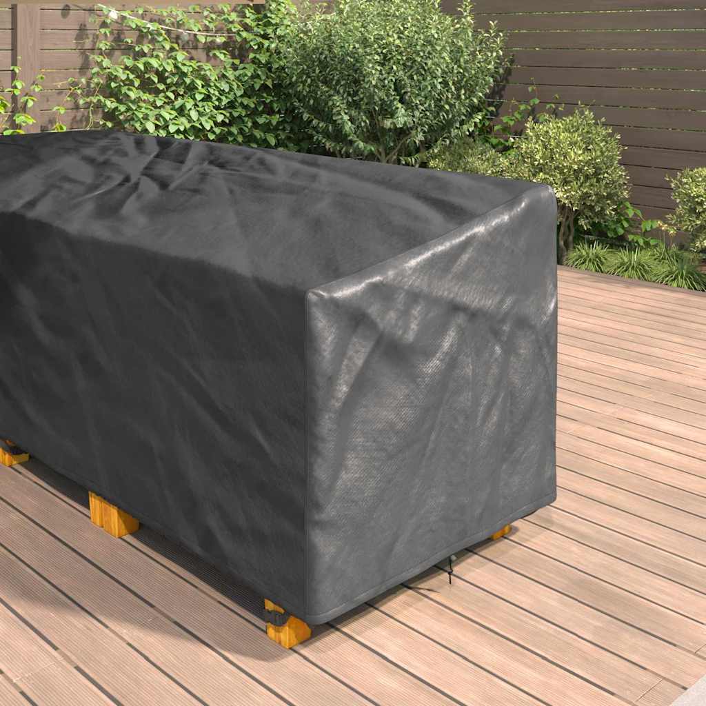 vidaXL Κάλυμμα Επίπλων Εξωτερικού Χώρου 286 x 222 x 80 εκ. Ύφασμα 210D