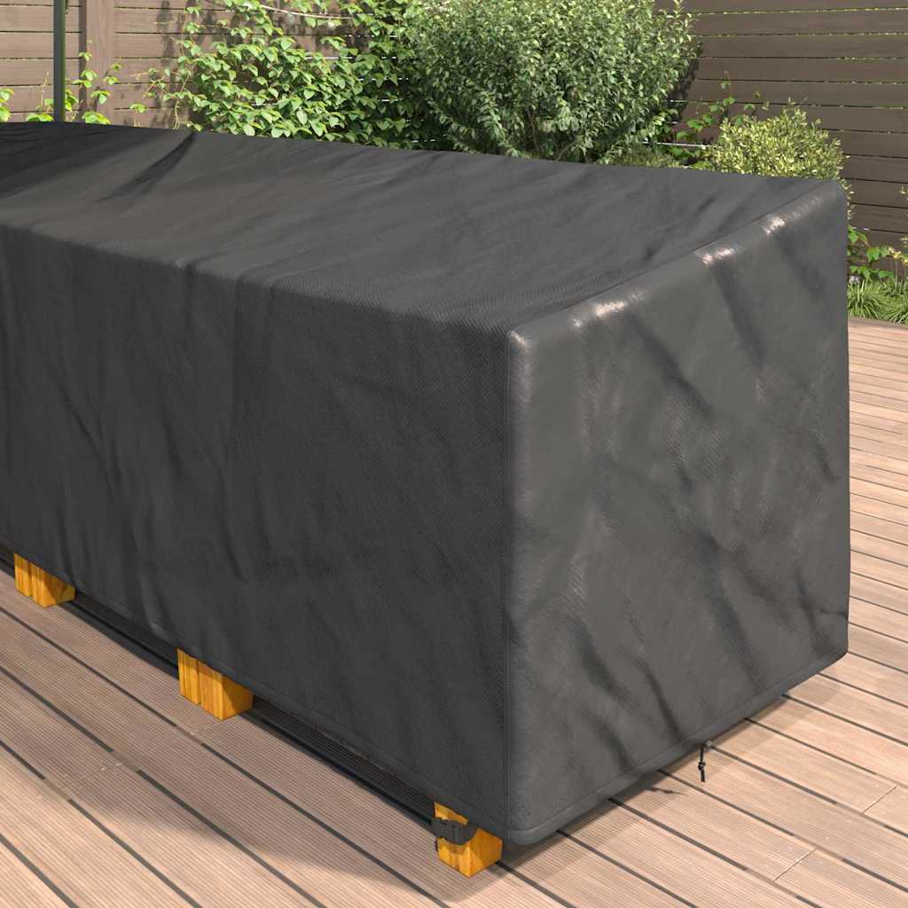 vidaXL Κάλυμμα Επίπλων Εξωτερικού Χώρου 286 x 222 x 80 εκ. Ύφασμα 210D