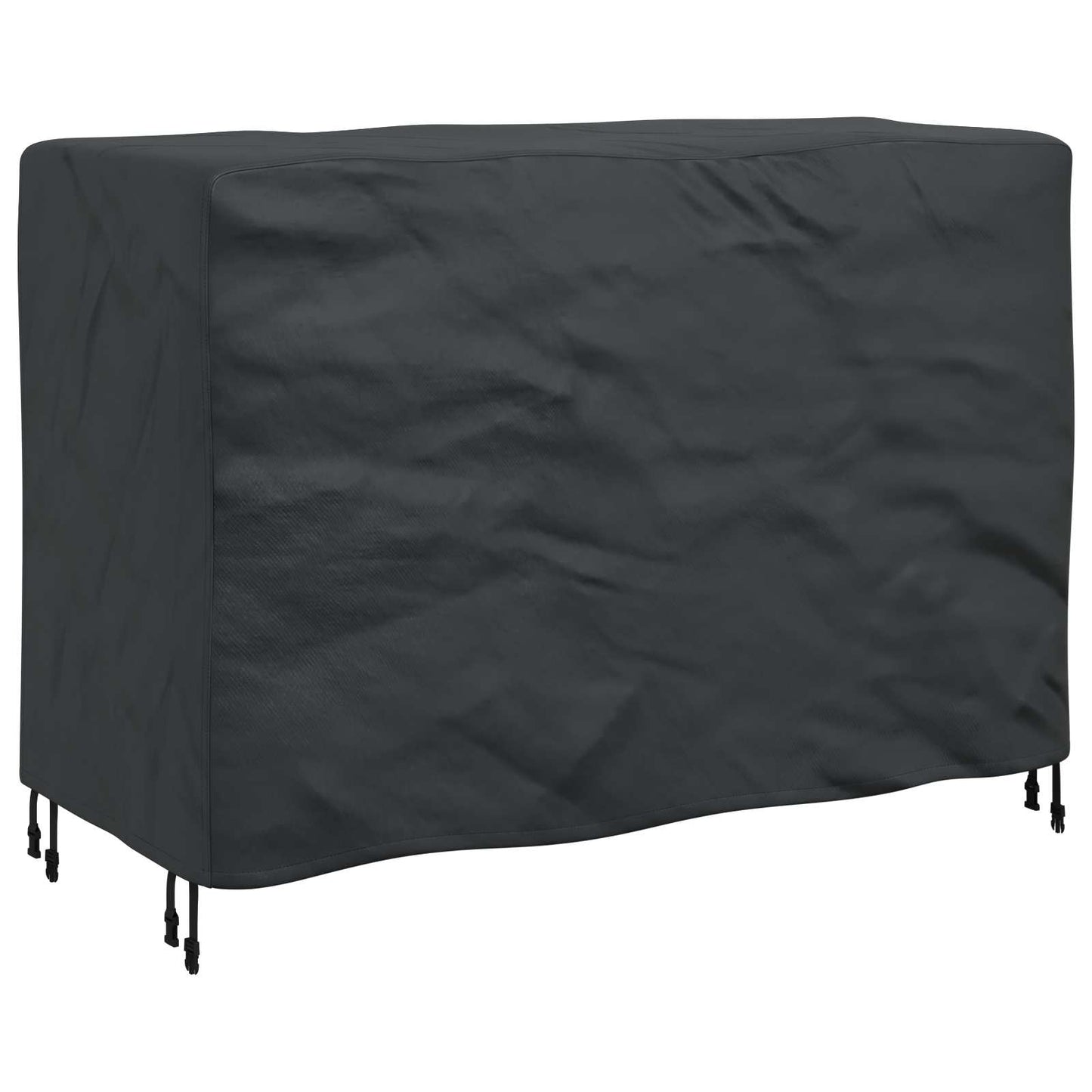 vidaXL Κάλυμμα επίπλων Μονόχρωμο Μαύρο 140 x 70 x 90 cm 420D
