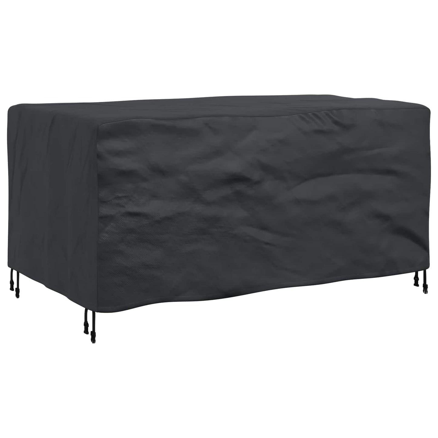 vidaXL Κάλυμμα επίπλων Μονόχρωμο Μαύρο 160 x 100 x 70 εκ. 210D