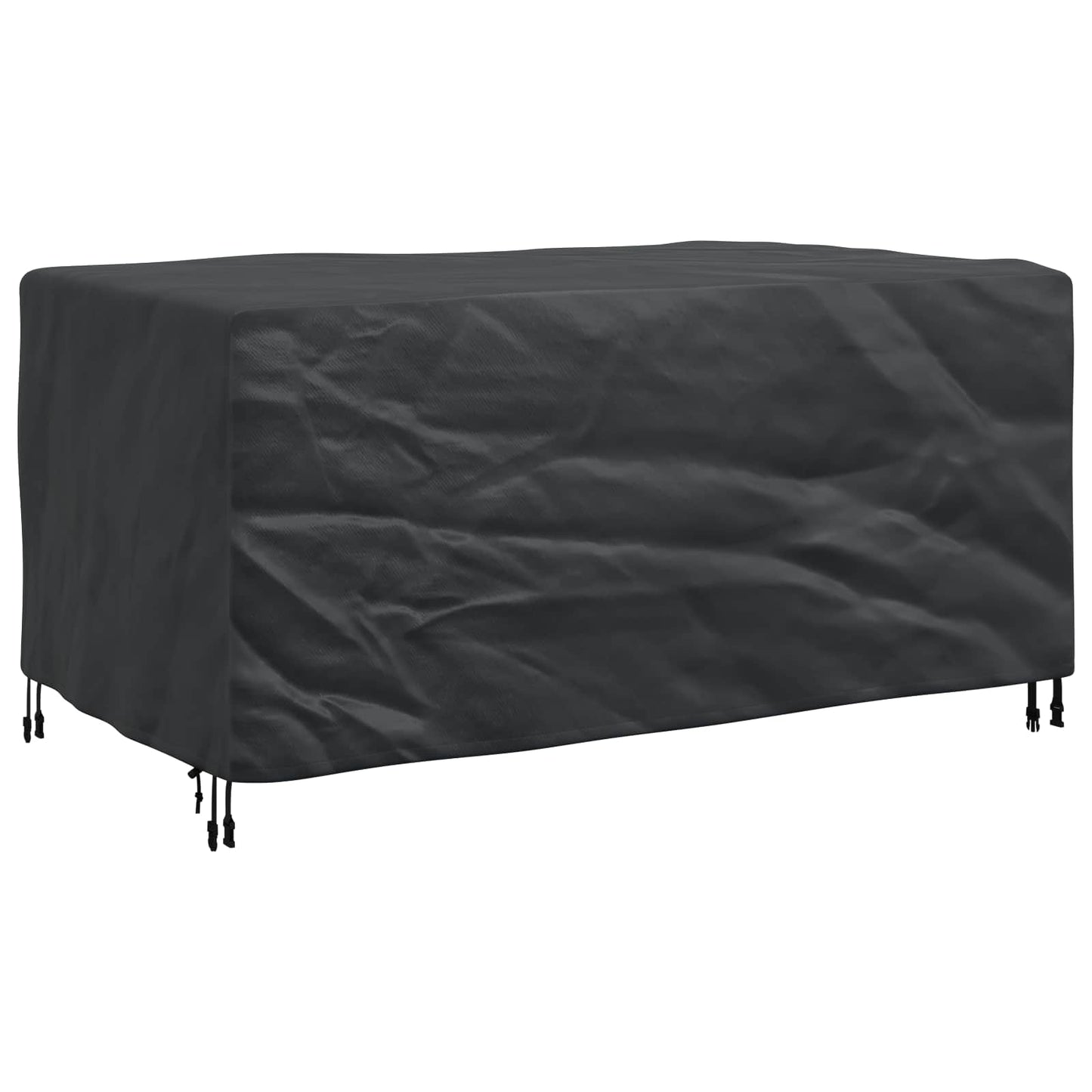 vidaXL Κάλυμμα επίπλων Μονόχρωμο Μαύρο 160 x 100 x 70 εκ. 210D