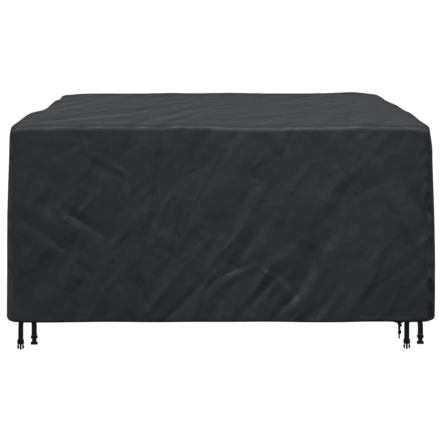 vidaXL Κάλυμμα επίπλων Μονόχρωμο Μαύρο 180 x 190 x 85 εκ. 420D