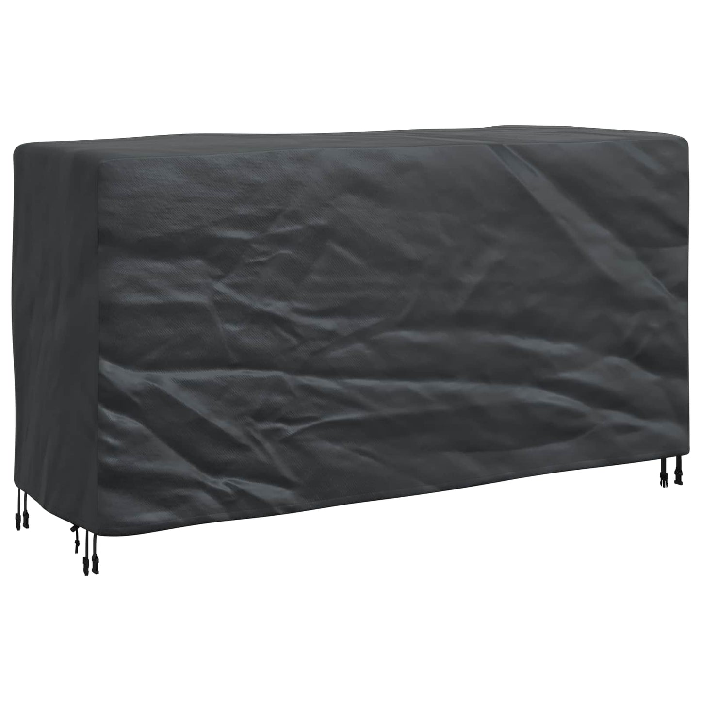 vidaXL Κάλυμμα επίπλων Μονόχρωμο Μαύρο 180 x 70 x 90 cm 600D