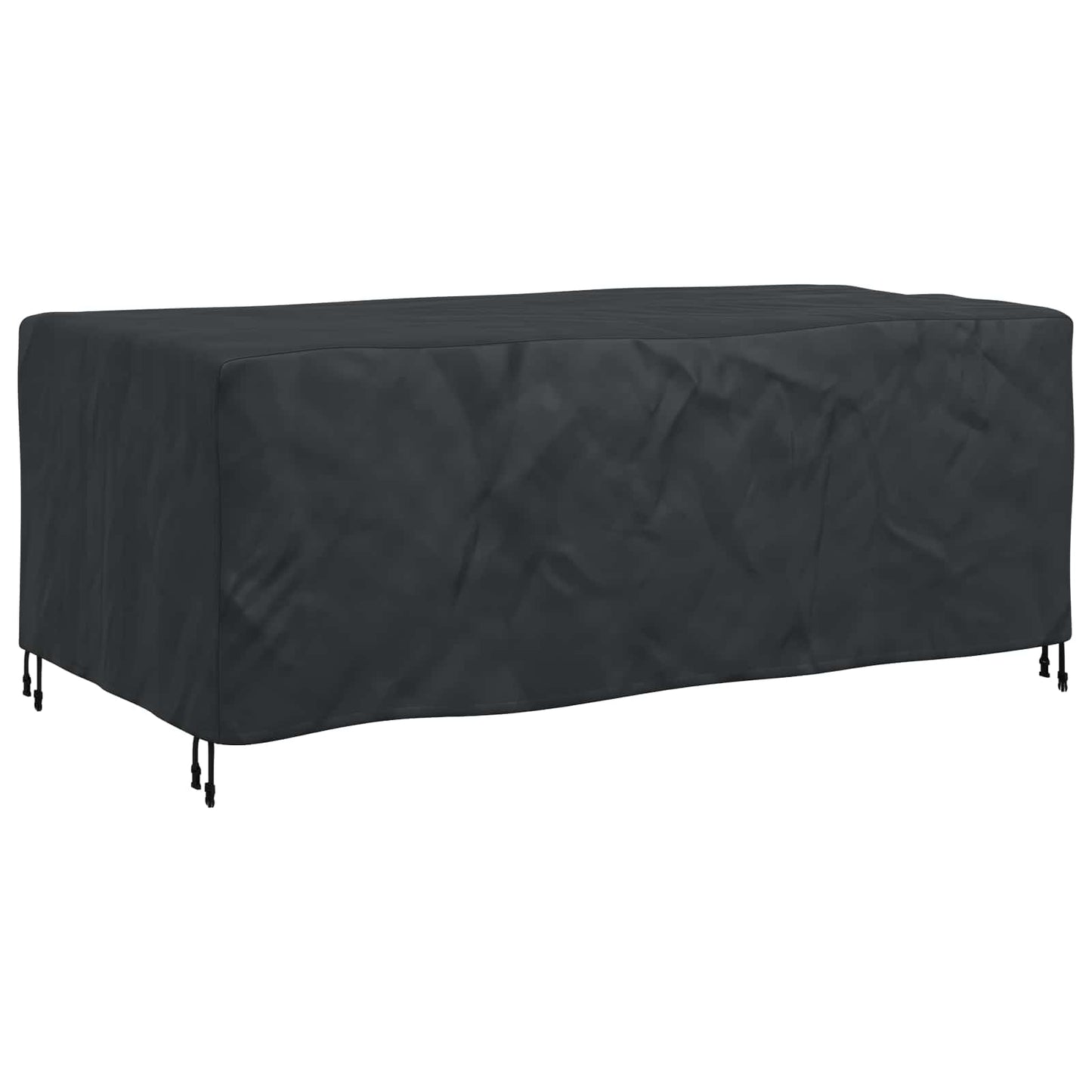 vidaXL Κάλυμμα επίπλων Μονόχρωμο Μαύρο 200 x 110 x 70 εκ. 210D