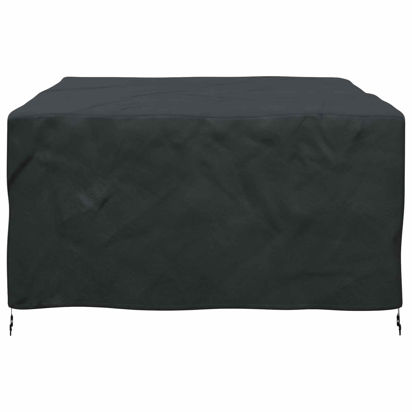 vidaXL Κάλυμμα επίπλων Μονόχρωμο Μαύρο 200 x 160 x 70 cm 600D
