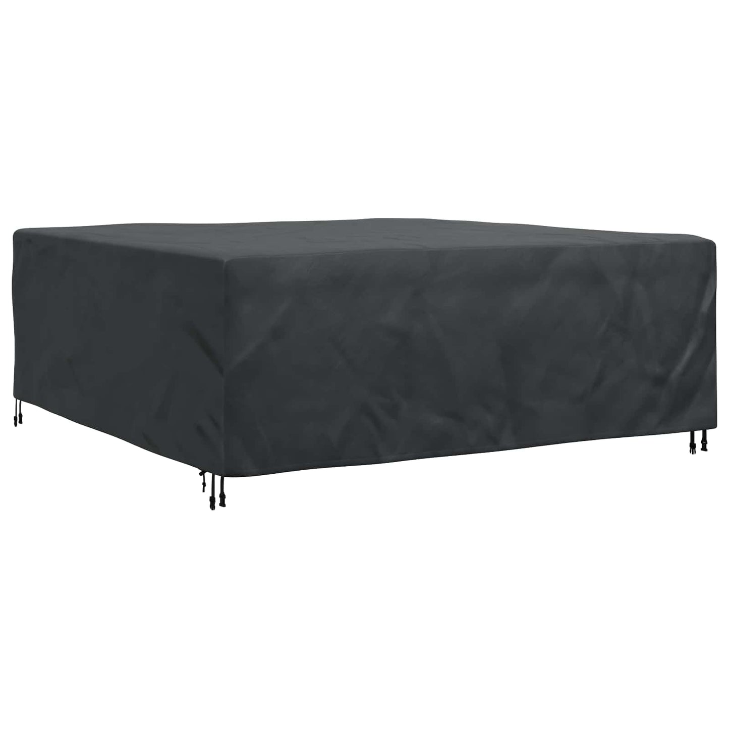 vidaXL Κάλυμμα επίπλων Μονόχρωμο Μαύρο 200 x 200 x 90 εκ. 600D