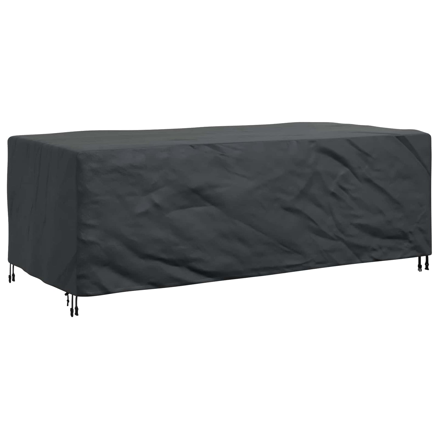 vidaXL Κάλυμμα επίπλων Μονόχρωμο Μαύρο 229 x 113 x 73 cm 420D