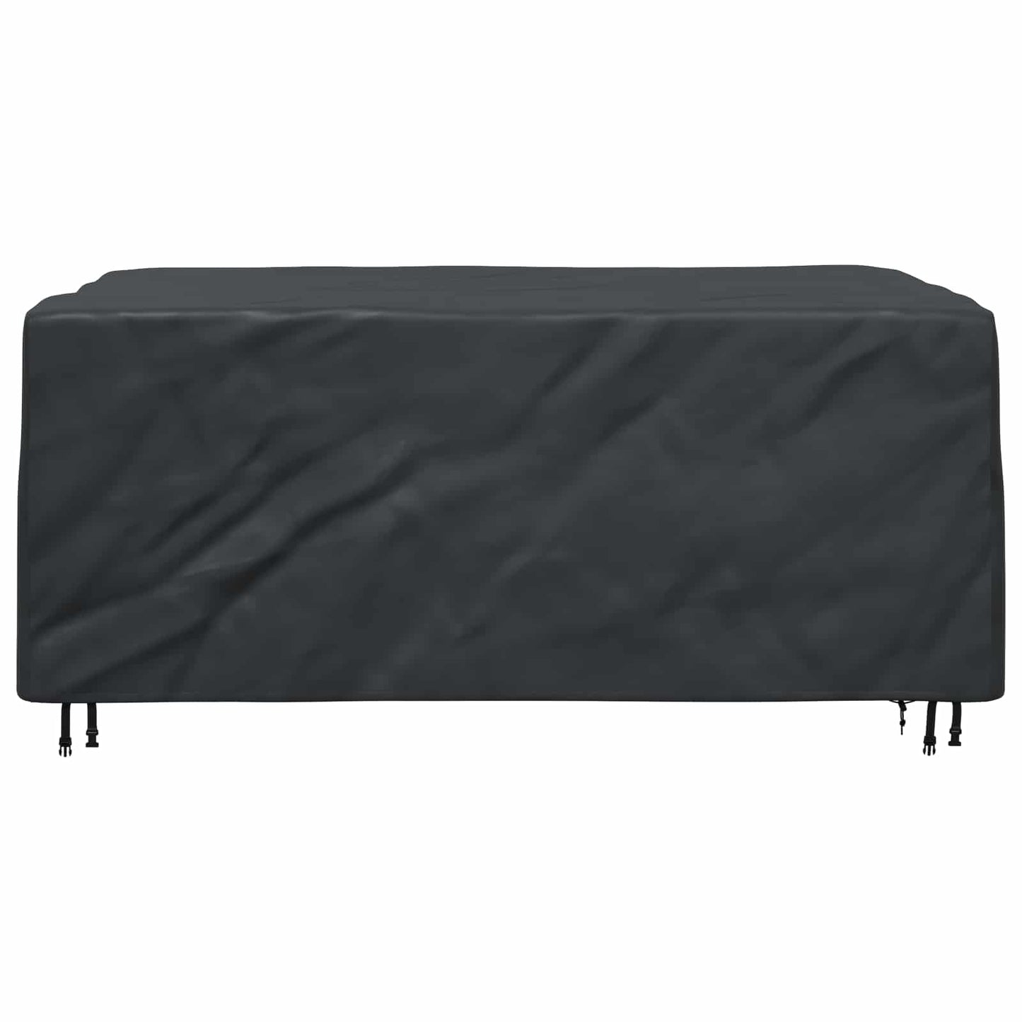 vidaXL Κάλυμμα επίπλων Μονόχρωμο Μαύρο 230 x 165 x 80 cm 600D