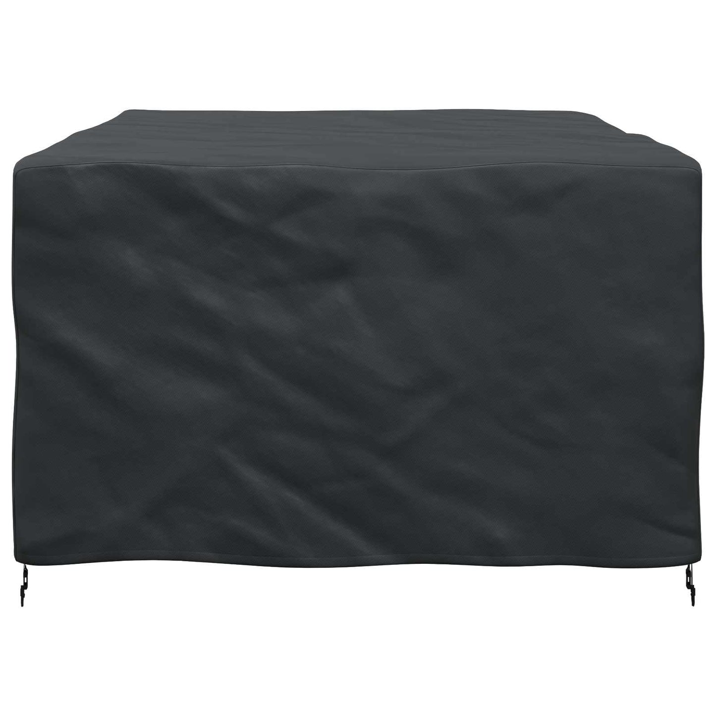 vidaXL Κάλυμμα επίπλων Μονόχρωμο Μαύρο 230 x 165 x 80 cm 600D