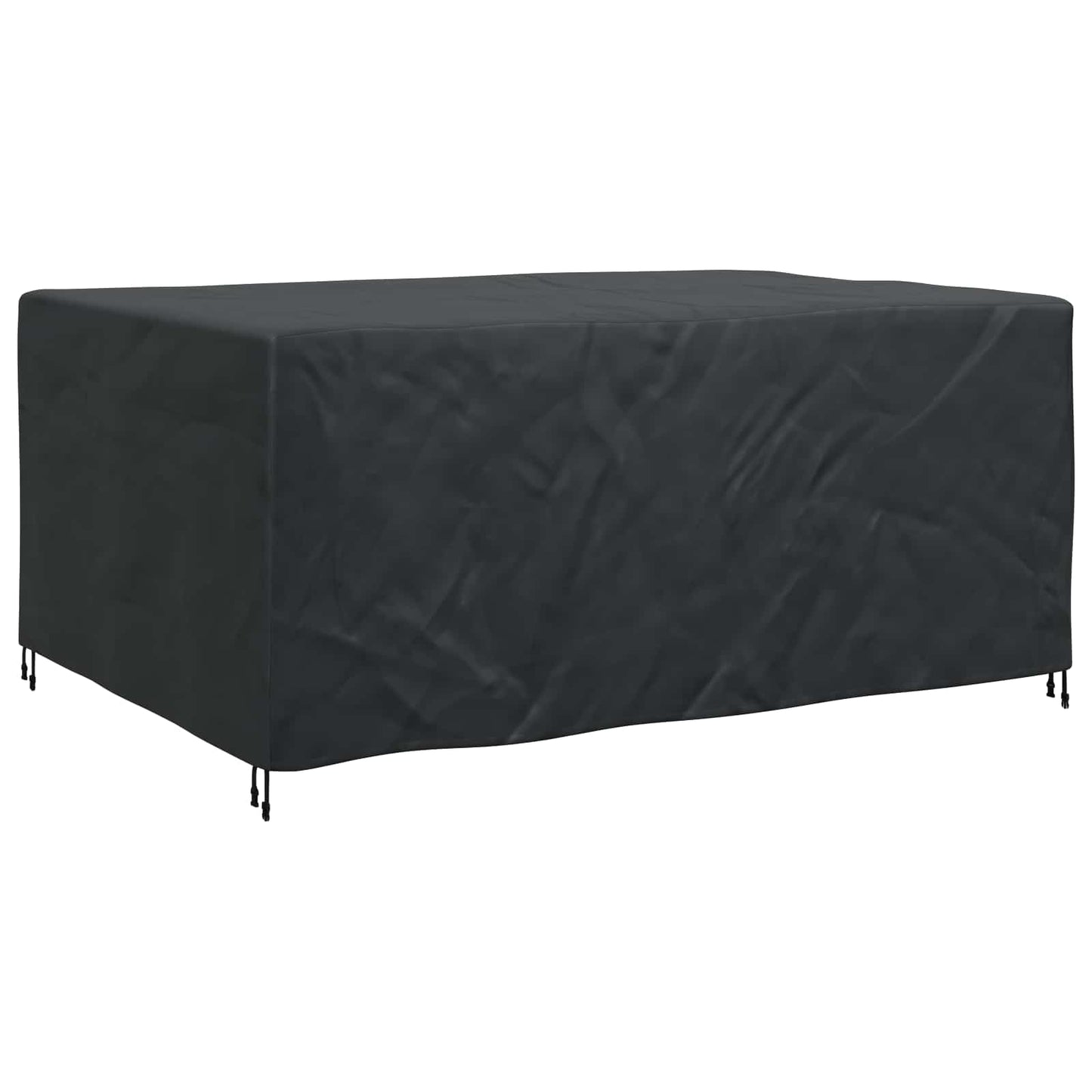 vidaXL Κάλυμμα επίπλων Μονόχρωμο Μαύρο 240 x 160 x 100 εκ. 600D