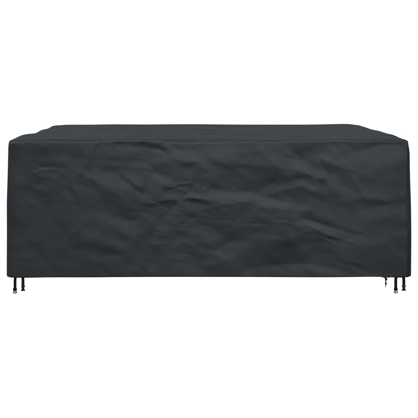 vidaXL Κάλυμμα επίπλων Μονόχρωμο Μαύρο 300 x 250 x 100 cm 600D