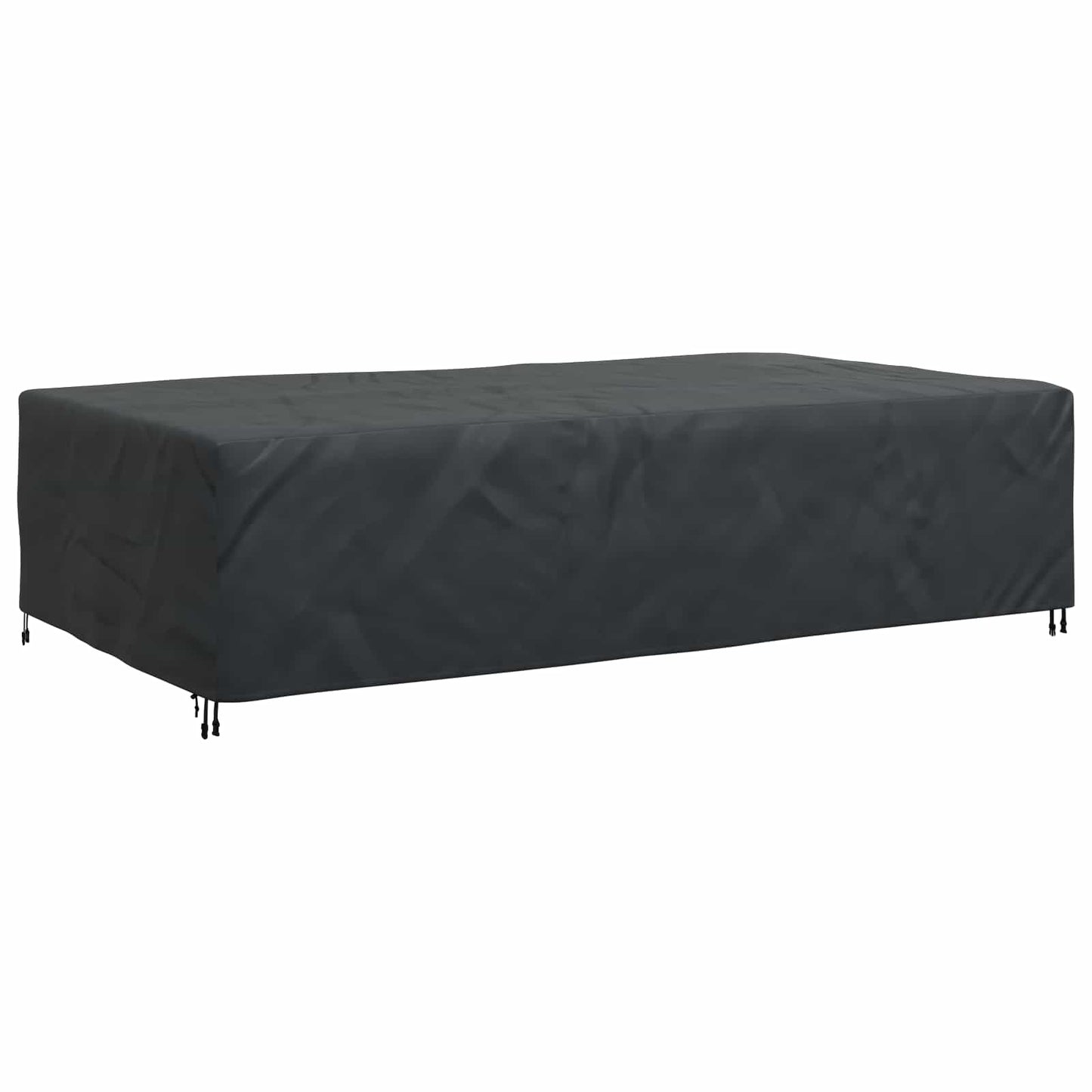 vidaXL Κάλυμμα επίπλων Μονόχρωμο Μαύρο 315 x 180 x 74 cm 420D