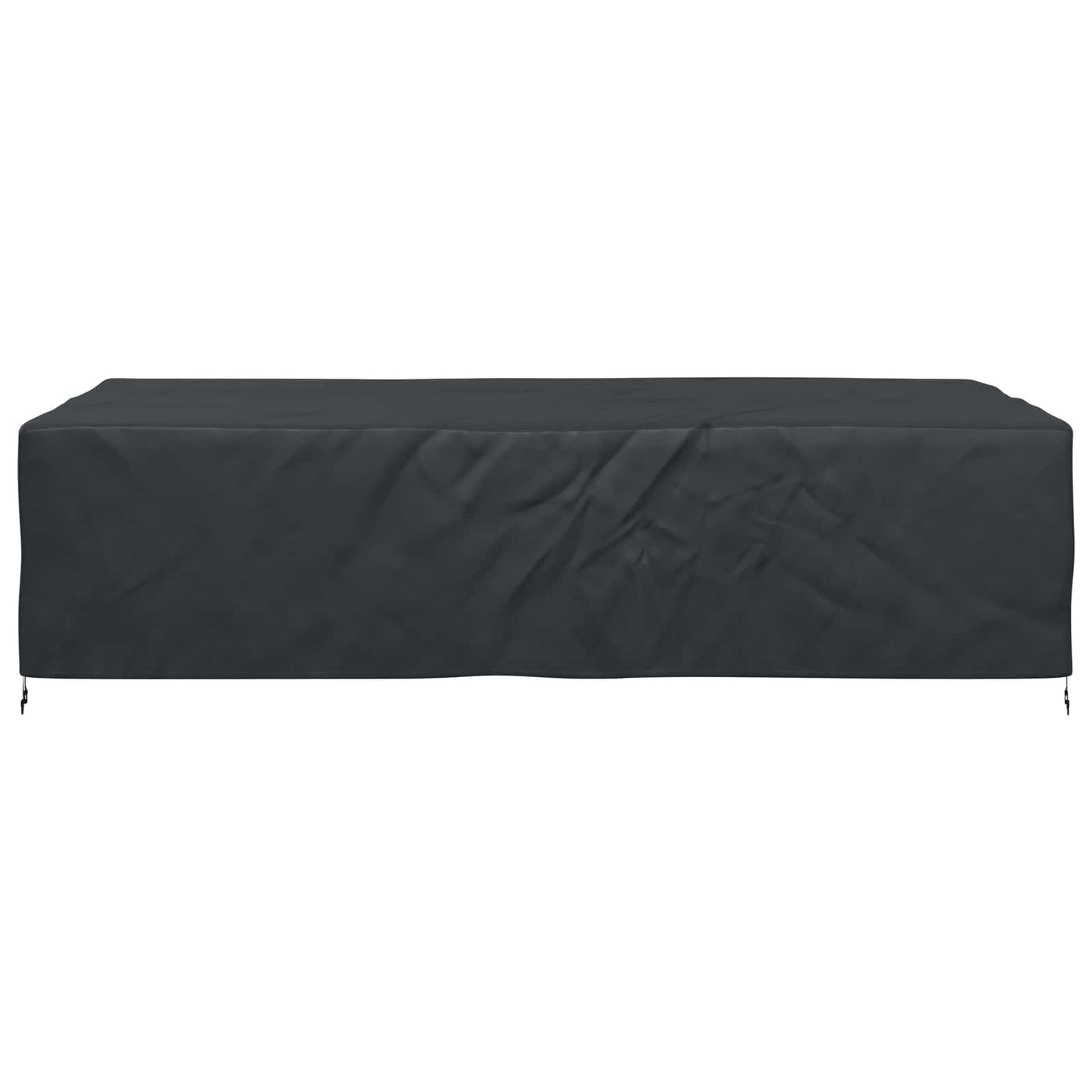 vidaXL Κάλυμμα επίπλων Μονόχρωμο Μαύρο 315 x 180 x 74 cm 420D