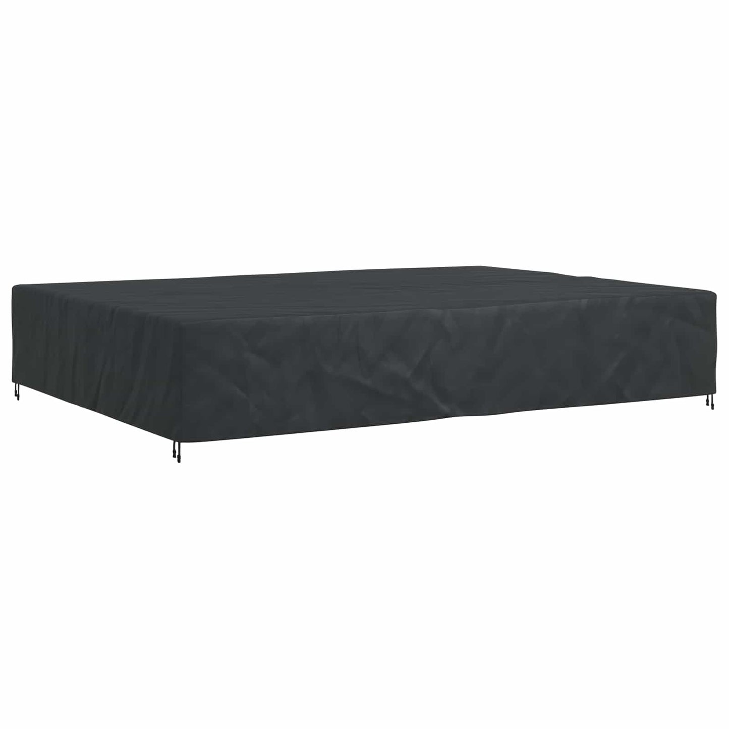 vidaXL Κάλυμμα επίπλων Μονόχρωμο Μαύρο 400 x 300 x 70 cm 210D