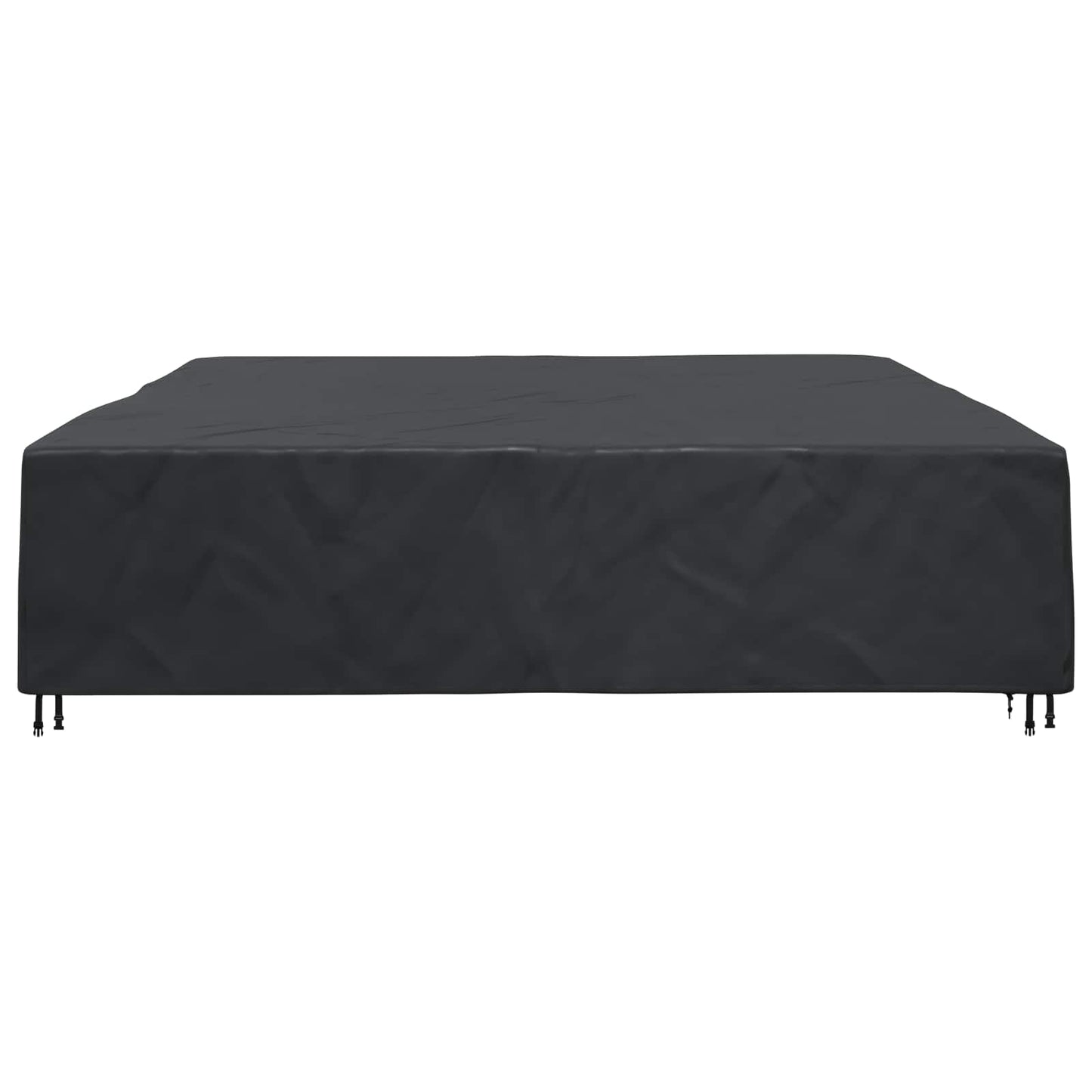 vidaXL Κάλυμμα επίπλων Μονόχρωμο Μαύρο 400 x 300 x 70 cm 210D