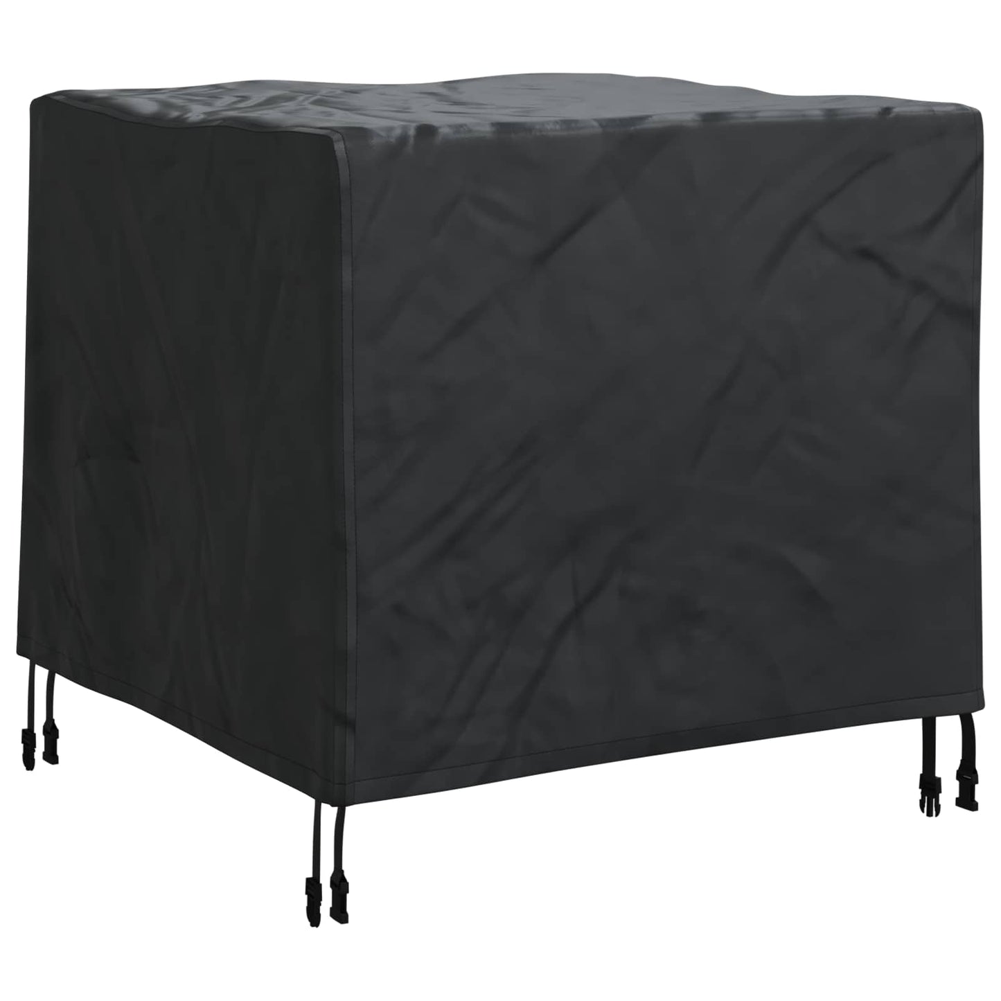 vidaXL Κάλυμμα επίπλων Μαύρο 82 x 82 x 65 εκ Ύφασμα Oxford 210D