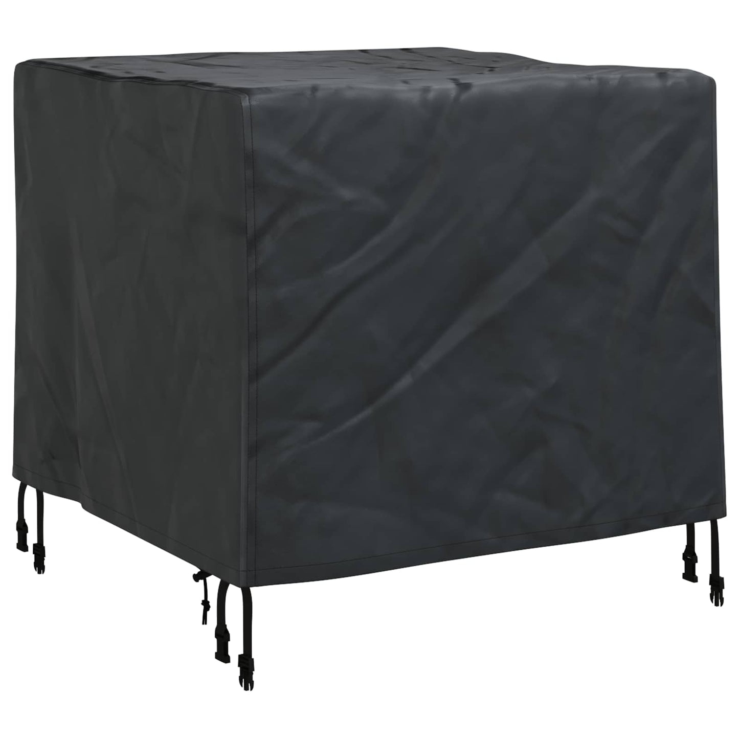 vidaXL Κάλυμμα επίπλων Μαύρο 82 x 82 x 65 εκ Ύφασμα Oxford 210D