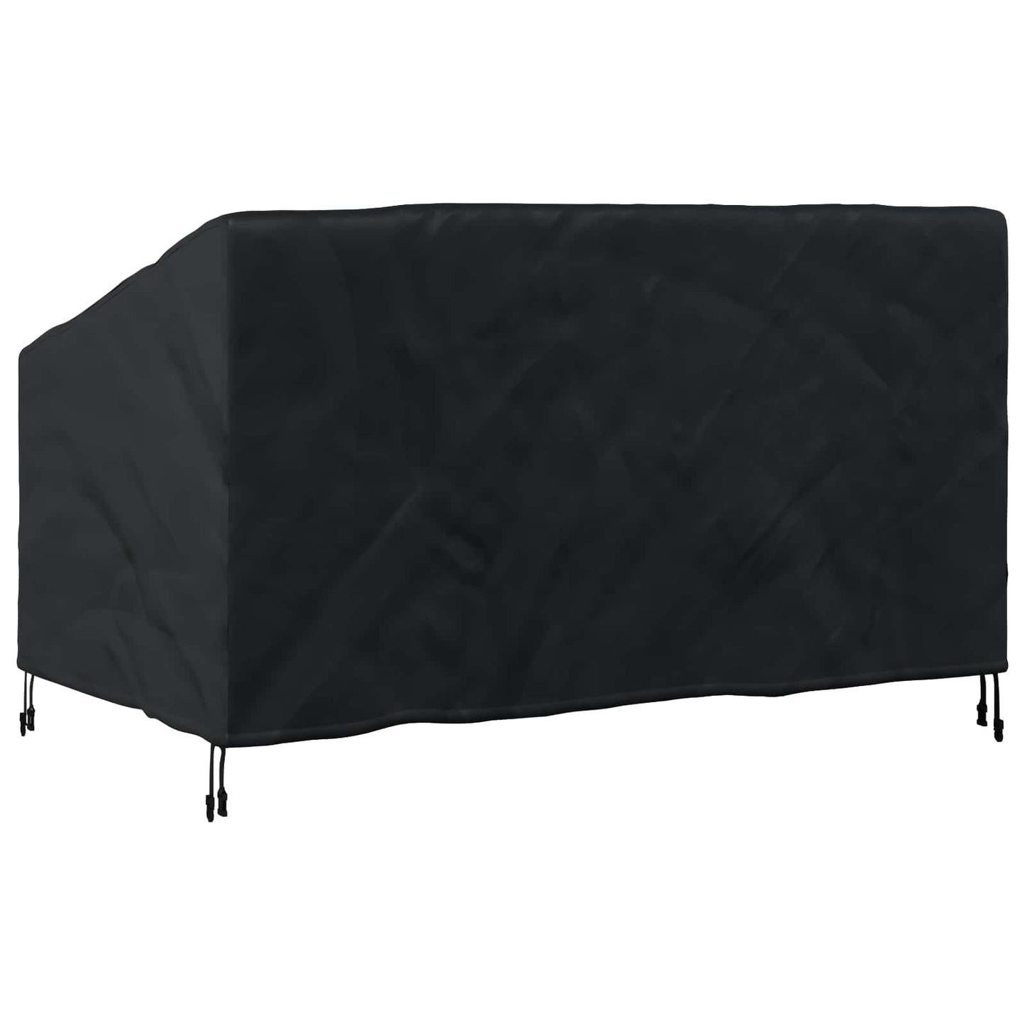 vidaXL Κάλυμμα Παγκάκι Κήπου 160 x 100 x 61 / 89 εκ Ύφασμα Oxford 420D