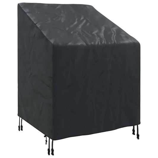 vidaXL Κάλυμμα Κήπου για Καρέκλα Μαύρο 75 x 78 x 65 / 100 εκ Ύφασμα 210D