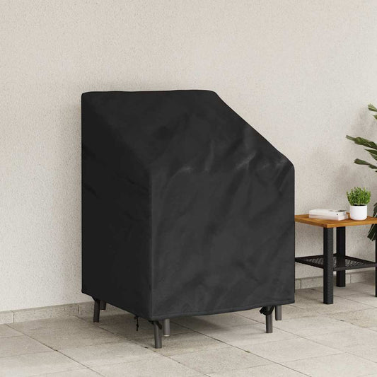 vidaXL Κάλυμμα Κήπου για Καρέκλα Μαύρο 75 x 78 x 65 / 100 εκ Ύφασμα 420D
