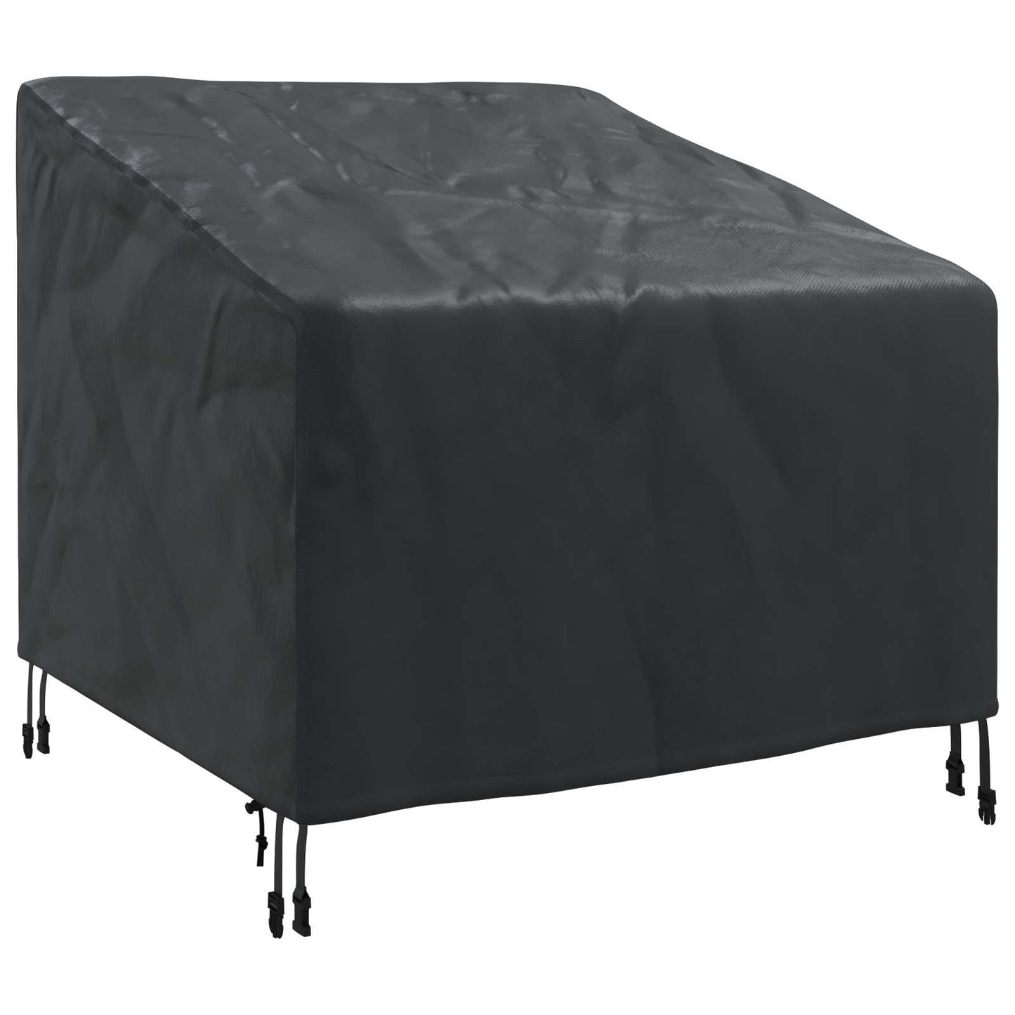 vidaXL Κάλυμμα Κήπου για Καρέκλα 90 x 90 x 50 / 75 cm Ύφασμα Oxford 600D