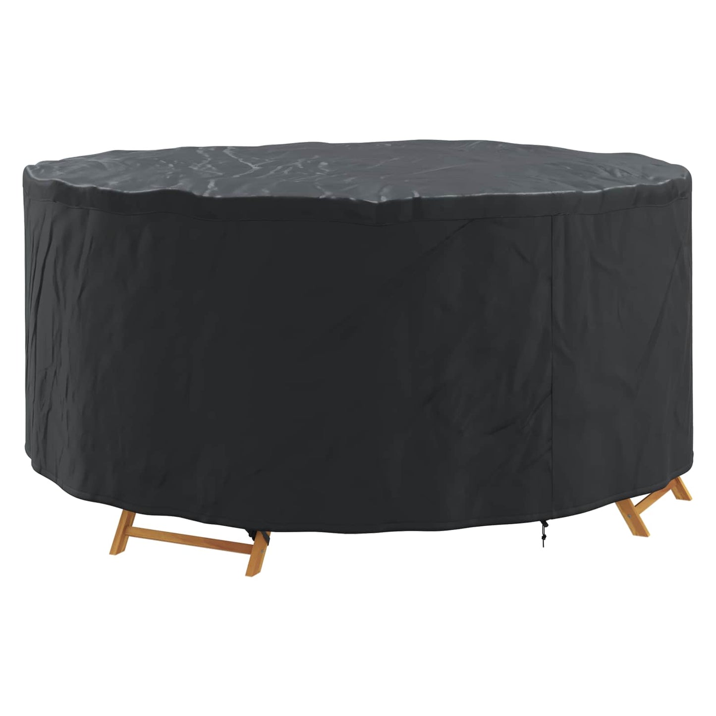 vidaXL Κάλυμμα επίπλων Μαύρο 200 x 200 x 71 εκ. Ύφασμα Oxford 600D