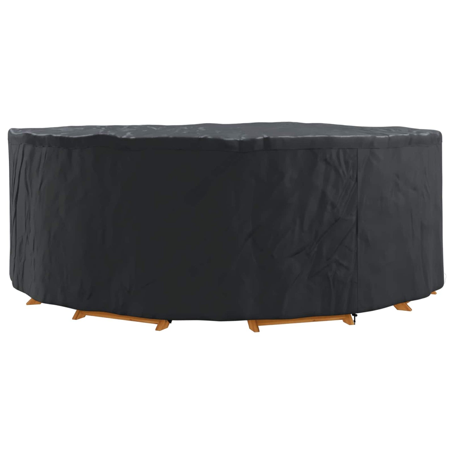 vidaXL Κάλυμμα επίπλων Μαύρο 244 x 244 x 85 εκ. Υφασμα Oxford 420D