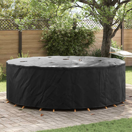 vidaXL Κάλυμμα επίπλων εξωτερικού χώρου 279 x 279 x 71 εκ. Ύφασμα 420D